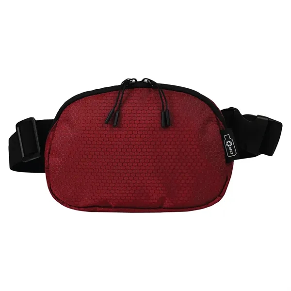 Red color option for Crossbody Honeycomb Sling Fanny Waist Pack