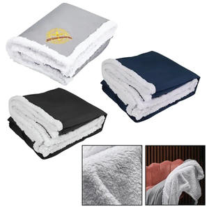 Photo of 50" X 60" Sherpa Fleece Blanket