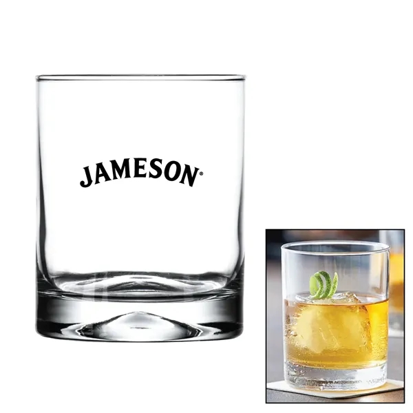 Clear color option for 14 Oz. Whiskey Old Fashioned Glass