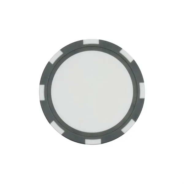 Gray color option for 11.5 G Striped Poker Chips
