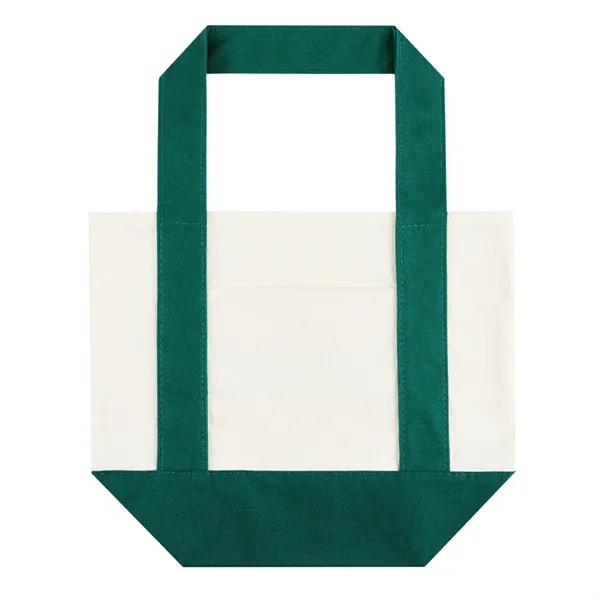 Forest Green color option for 14 Oz. Mini Tj Canvas Tote Bag