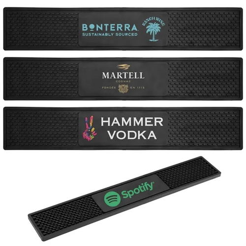 Main photo of Heavy Duty Vinyl Bar Counter Rail Mat   3 1/2" X 20"