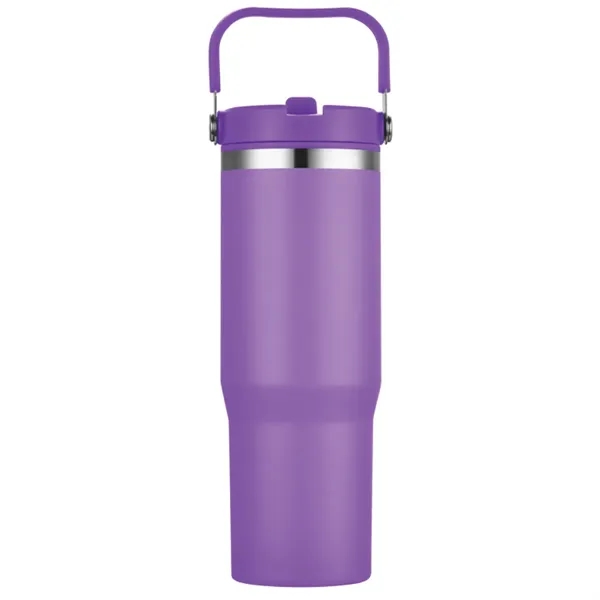 Purple color option for Falcon 30 Oz. Double Walled Tumbler W/Handle