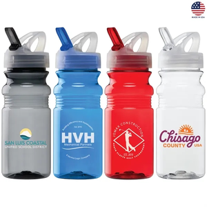 Photo of Concord 20 Oz. Pet Bike Bottle W/Flip Spout Lid