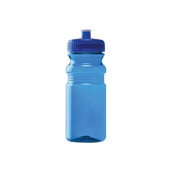 Blue color option for Concord 20 Oz. Pet Bike Bottle W/Pull Spout Lid