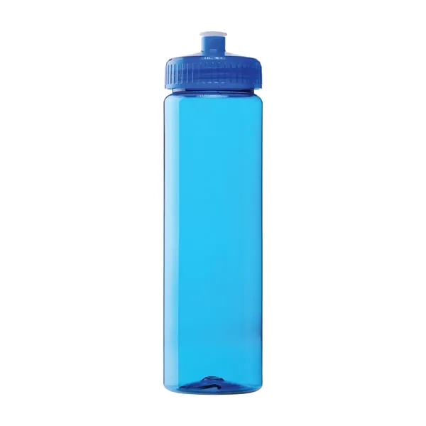 Blue color option for Malibu 25 Oz. Pet Bottle W/Pull Spout Lid
