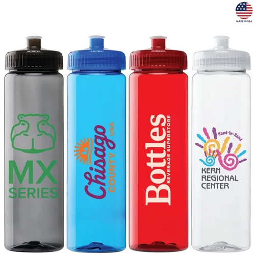Main photo of Malibu 25 Oz. Pet Bottle W/Pull Spout Lid
