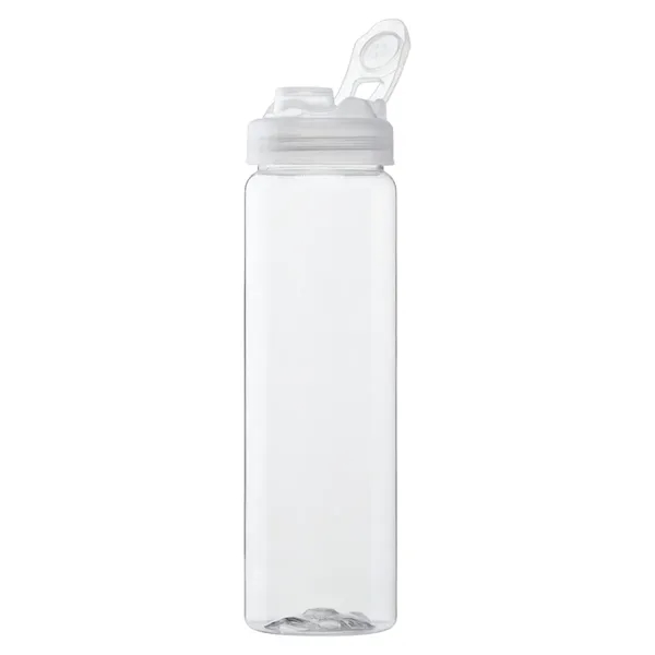 Clear color option for Malibu 25 Oz. Pet Bottle W/Flip Lid