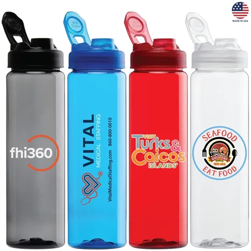 Main photo of Malibu 25 Oz. Pet Bottle W/Flip Lid