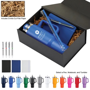 Photo of Marigold Tumbler Pen And Notebook Jotter Gift Set