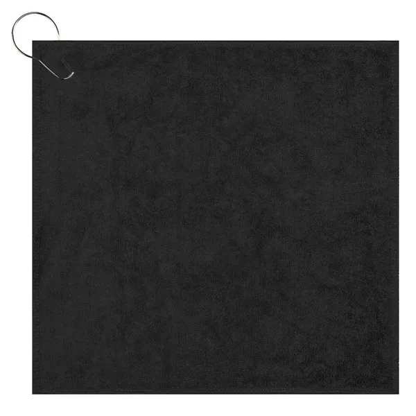 Black color option for 300 Gsm Recycled Rpet Golf Towel
