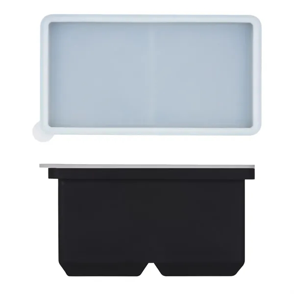Black color option for Dual Silicone 2" Ice Cube Mold Tray