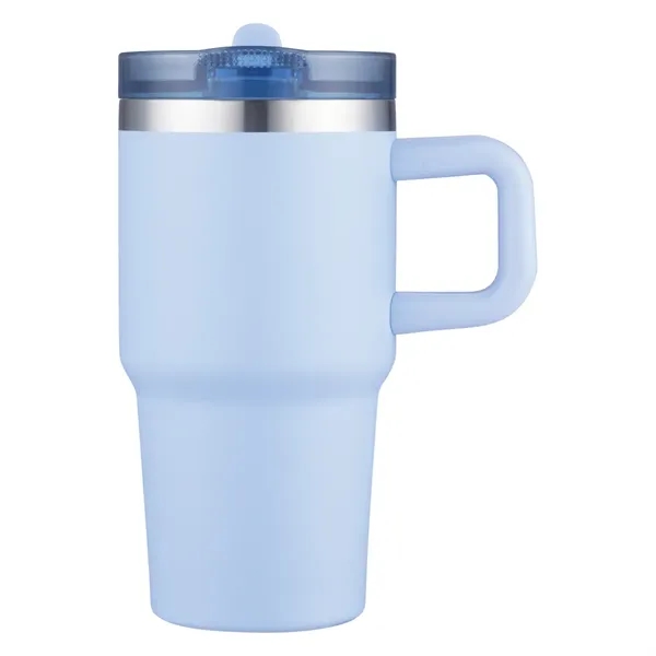 Light Blue color option for 20 Oz. Vacuum Insulated Tumbler Mug W/ Handle