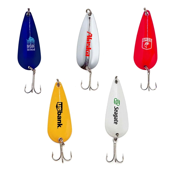 Red color option for Small Spoon Fishing Lure