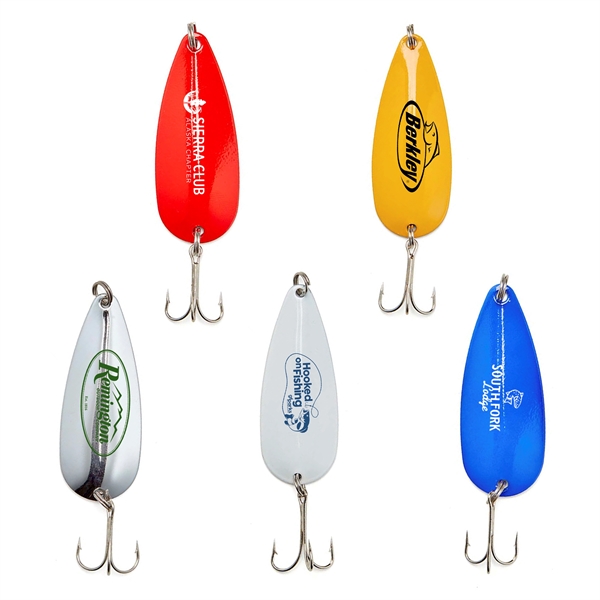 Red color option for Classic Spoon Fishing Lure