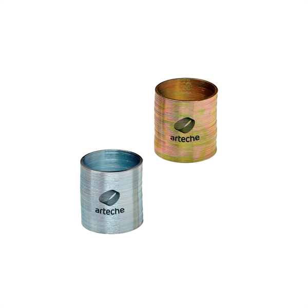 Assorted color option for 1" Metal Spring Toy