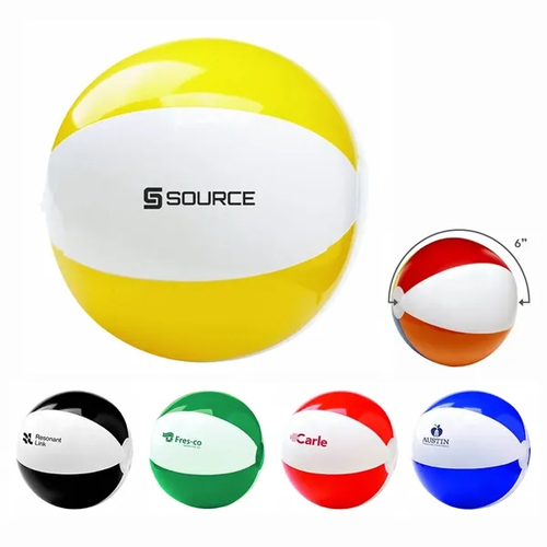 Main photo of 6" Two Tone Beach Ball
