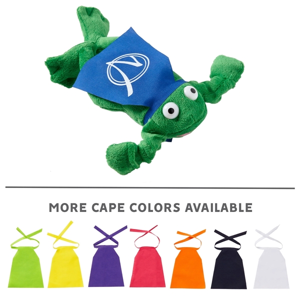 Green color option for Flying Croaking Frog Noisemaking Toy
