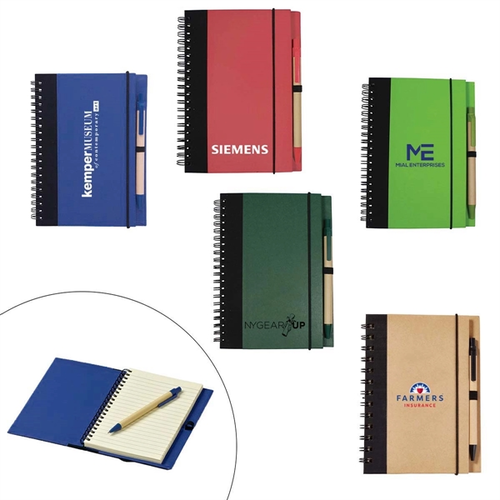 Main photo of Eco Friendly Notebook With Pen