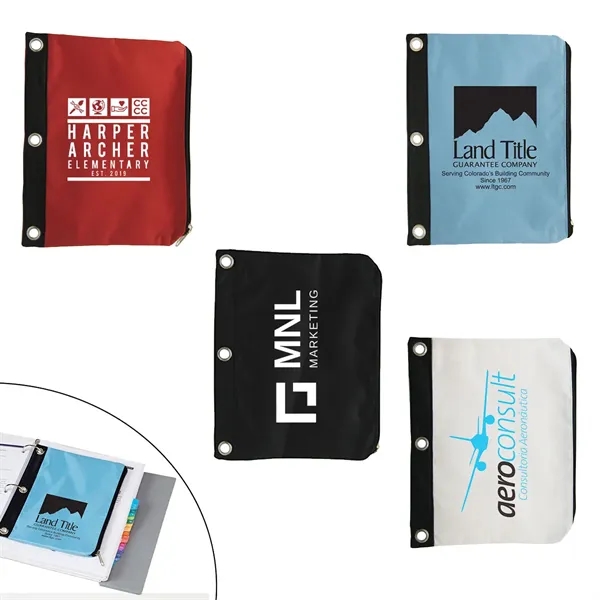 Black color option for Zippered Pouch