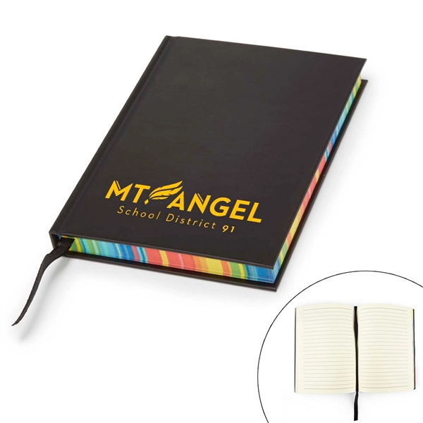 Black-Rainbow color option for Rainbow Journal Notebook