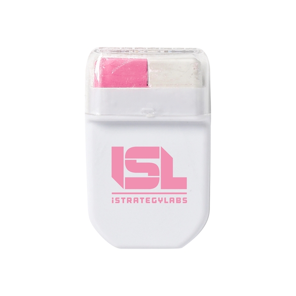 Pink-White color option for Fanbrush Face Paint