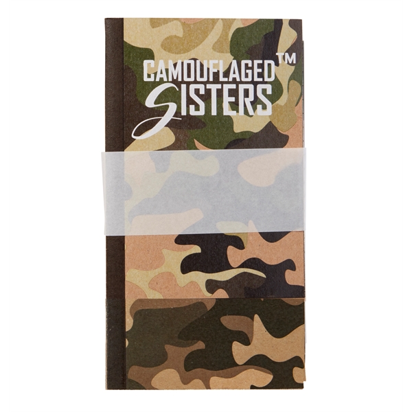 Camouflage Green color option for Mini Camo Notebook Set