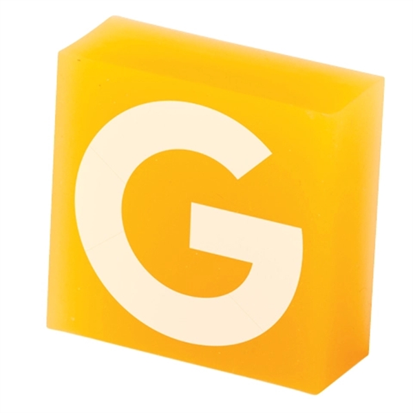 Translucent Orange color option for Square Translucent Erasers