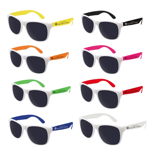 Main photo of White Trim Sunglasses