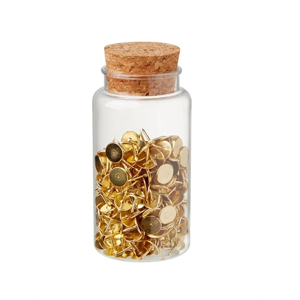 Gold color option for Push Pins In Jar