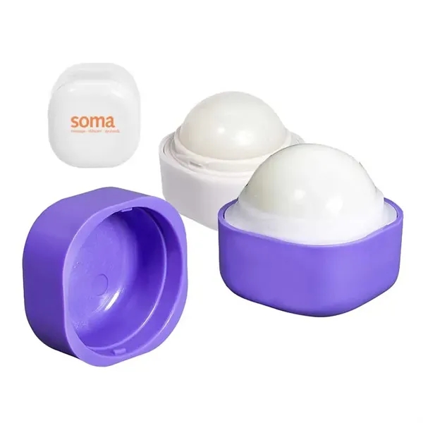 White color option for Rounded Corner Lip Balm