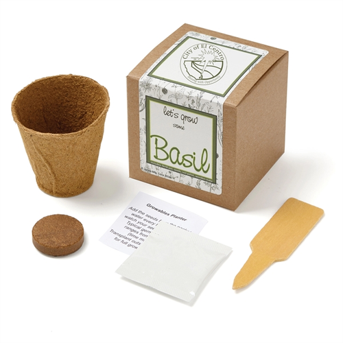 Main photo of Basil Seed Growable Planter Kit