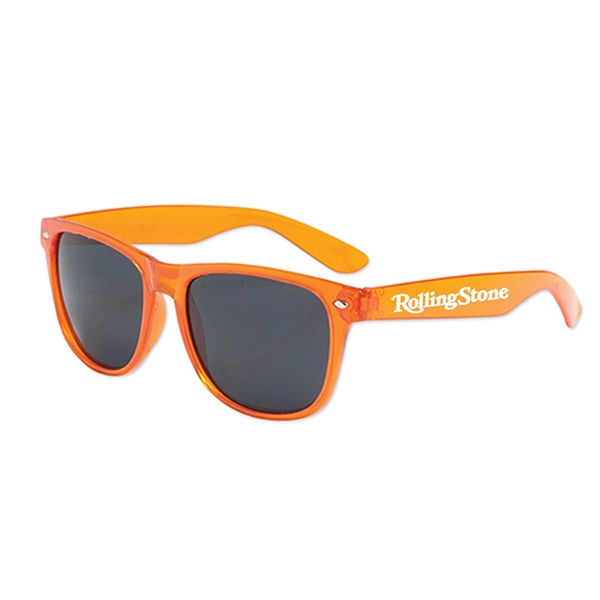 Orange color option for Translucent Sunglasses