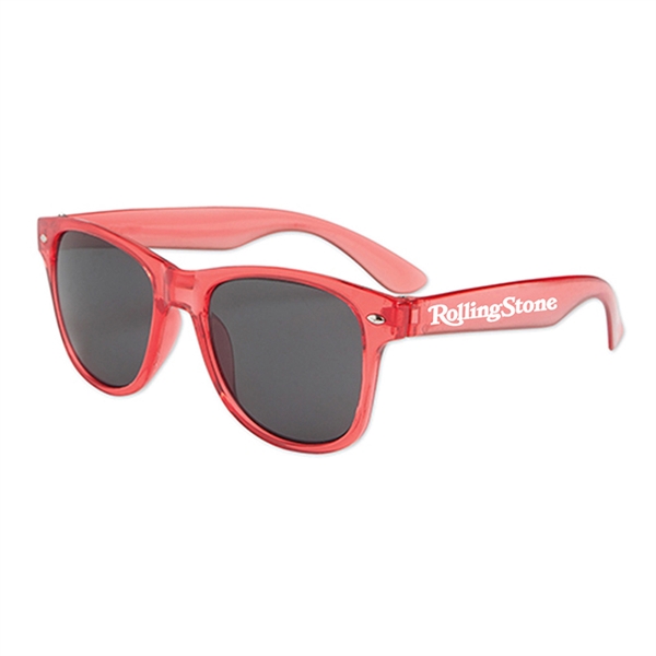 Red color option for Translucent Sunglasses