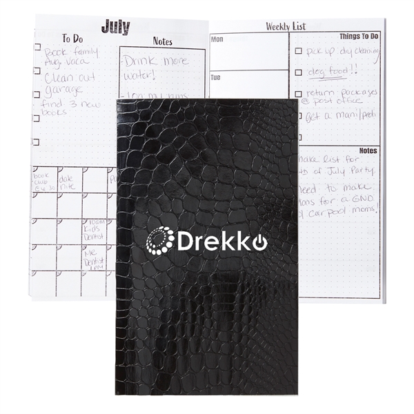 Black color option for 5" X 8" Crocodile Calendar