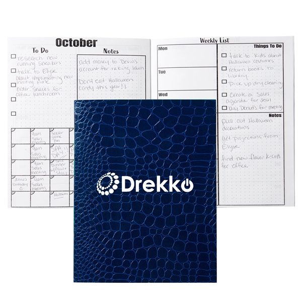 Blue color option for 8" X 10" Crocodile Calendar