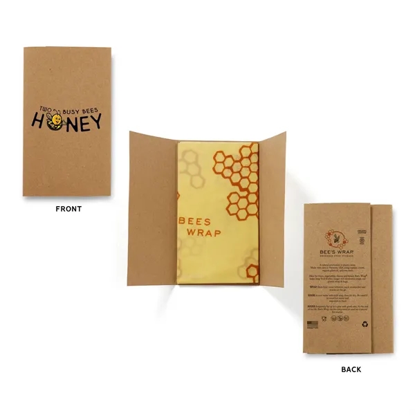 kraft color option for Bees Wrap Single Large 13" X 14"