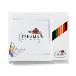 Photo of Deluxe Flowers Adult Coloring Book