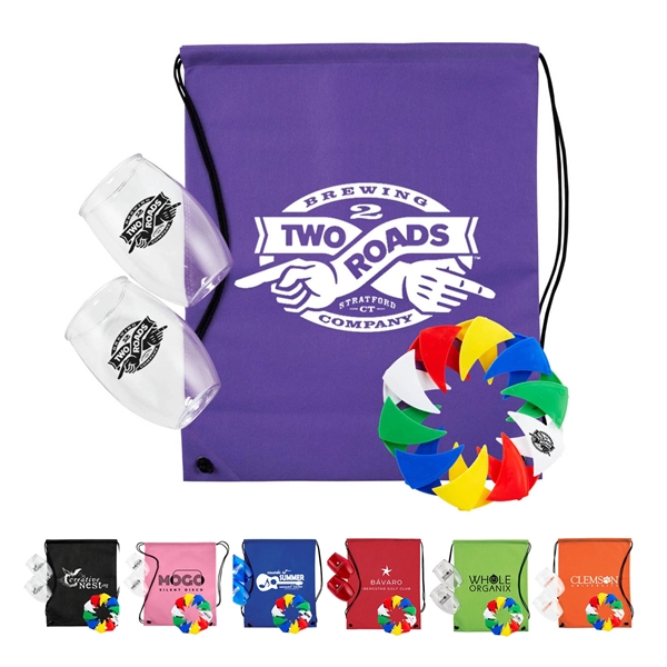 Purple color option for Wine Tumbler Outdoor Kit