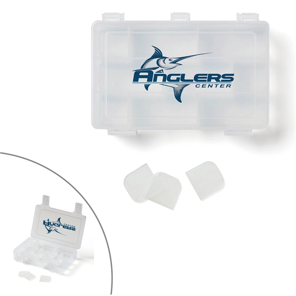Clear color option for Fishing Tackle Box