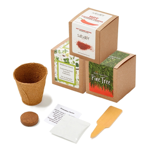 Photo of Custom Growables Planter In Kraft Gift Box
