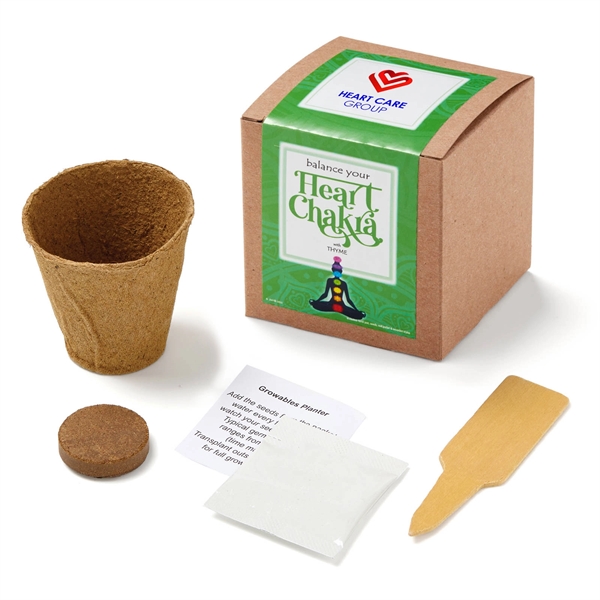 Brown color option for Heart Chakra Growable In Kraft Gift Box