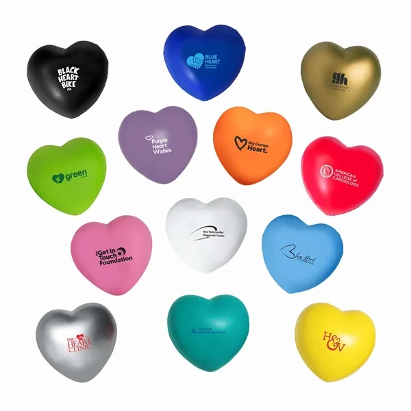 Light Blue color option for Heart Stress Reliever Ball