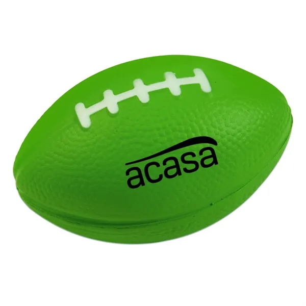 Lime Green color option for Football Stress Ball 3"