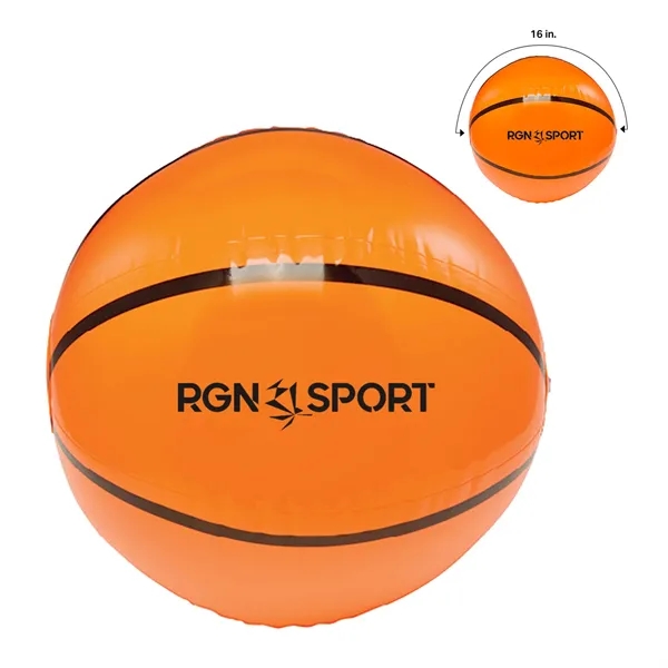 Orange color option for 16" Basketball Beach Ball