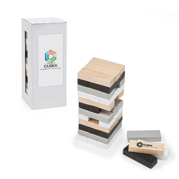White color option for Towering Wooden Blocks