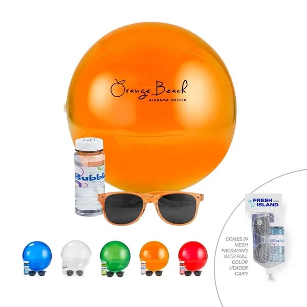 Orange-Clear color option for Outdoor Beach Kit
