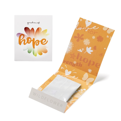 Main photo of Orange Garden Of Hope Seed Matchbook