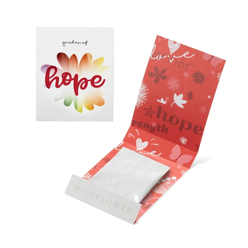 Main photo of Red Garden Of Hope Seed Matchbook