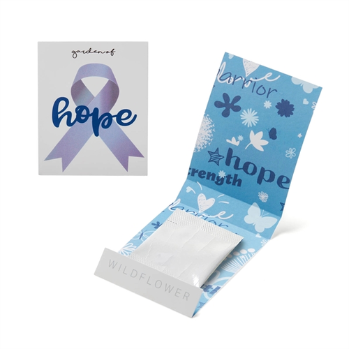 Main photo of Blue Ribbon Garden Of Hope Seed Matchbook